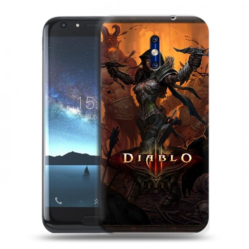 Дизайнерский силиконовый чехол для Doogee BL5000 Diablo