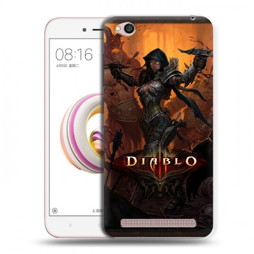 Дизайнерский пластиковый чехол для Xiaomi RedMi 5A Diablo