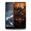 Дизайнерский силиконовый чехол для Nokia 3.1 Diablo