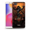 Дизайнерский пластиковый чехол для Xiaomi RedMi 6A Diablo