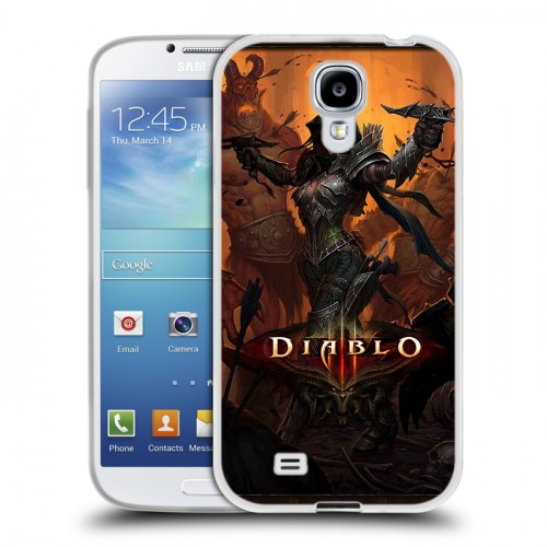 Дизайнерский пластиковый чехол для Samsung Galaxy S4 Diablo