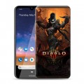 Дизайнерский силиконовый чехол для Nokia 2.2 Diablo