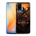 Дизайнерский силиконовый чехол для Vivo X50 Pro Diablo