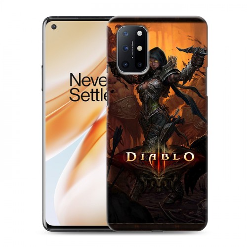 Дизайнерский пластиковый чехол для OnePlus 8T Diablo