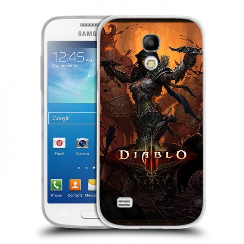 Дизайнерский пластиковый чехол для Samsung Galaxy S4 Mini  Diablo