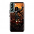 Дизайнерский силиконовый чехол для Samsung Galaxy S22 Diablo