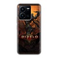 Дизайнерский силиконовый чехол для Vivo Y35 Diablo