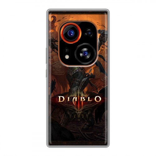 Дизайнерский силиконовый чехол для Tecno Phantom X2 Pro Diablo