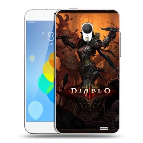 Дизайнерский силиконовый чехол для  Meizu MX3 Diablo