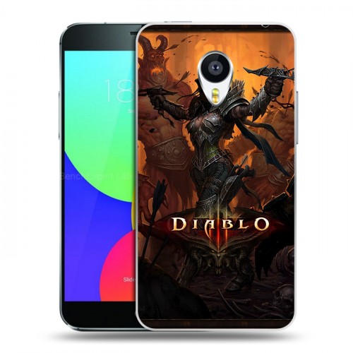 Дизайнерский пластиковый чехол для Meizu MX4 Diablo