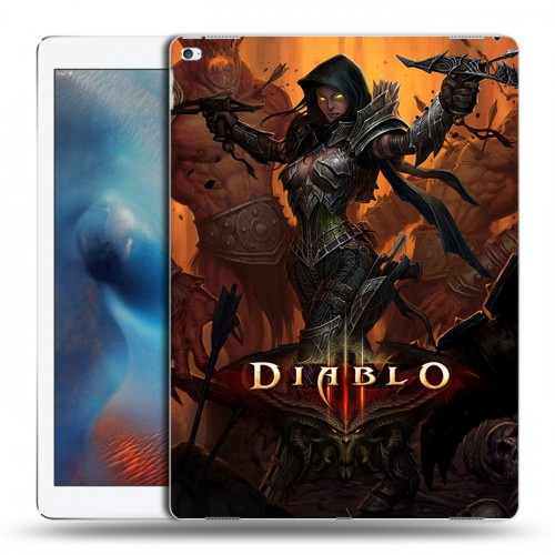 Дизайнерский пластиковый чехол для Ipad Pro Diablo