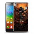 Дизайнерский пластиковый чехол для Lenovo A7000 Diablo