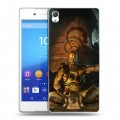 Дизайнерский пластиковый чехол для Sony Xperia Z3+ Diablo