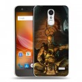 Дизайнерский пластиковый чехол для ZTE Blade X5 Diablo