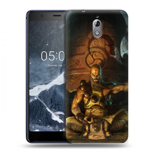 Дизайнерский силиконовый чехол для Nokia 3.1 Diablo