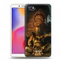 Дизайнерский пластиковый чехол для Xiaomi RedMi 6A Diablo