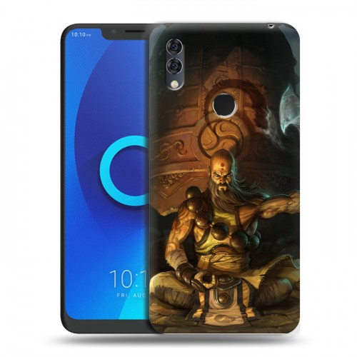 Дизайнерский силиконовый чехол для Alcatel 5V Diablo