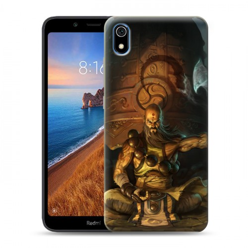 Дизайнерский силиконовый чехол для Xiaomi RedMi 7A Diablo