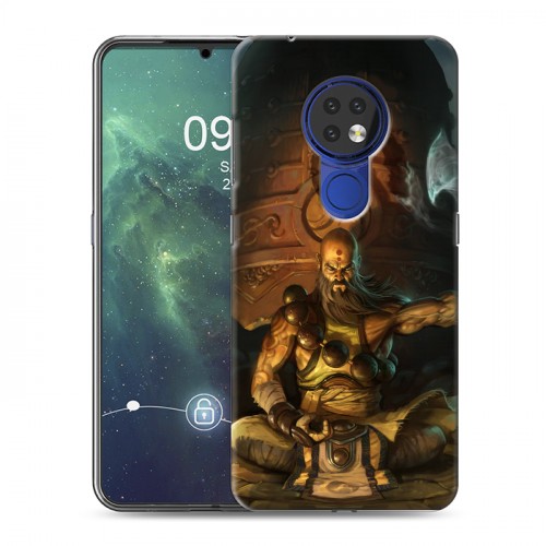 Дизайнерский силиконовый чехол для Nokia 6.2 Diablo