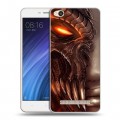 Дизайнерский силиконовый чехол для Xiaomi RedMi 4A Diablo