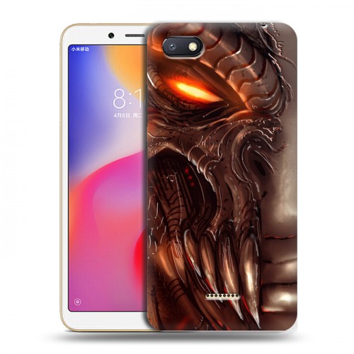 Дизайнерский пластиковый чехол для Xiaomi RedMi 6A Diablo