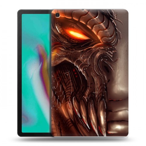 Дизайнерский силиконовый чехол для Samsung Galaxy Tab A 10.1 (2019) Diablo