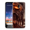 Дизайнерский силиконовый чехол для Nokia 2.2 Diablo