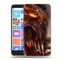 Дизайнерский пластиковый чехол для Nokia Lumia 1320 Diablo