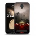 Дизайнерский пластиковый чехол для ASUS Zenfone Go Diablo