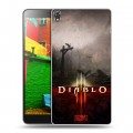 Дизайнерский силиконовый чехол для Lenovo Phab Diablo