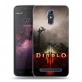 Дизайнерский силиконовый чехол для Homtom HT17 Diablo