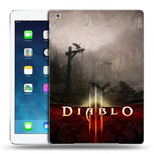 Дизайнерский силиконовый чехол для Ipad (2017) Diablo