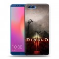 Дизайнерский пластиковый чехол для Huawei Honor View 10 Diablo