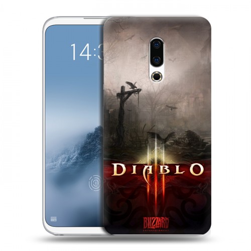 Дизайнерский силиконовый чехол для Meizu 16th Plus Diablo