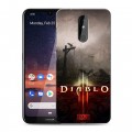 Дизайнерский силиконовый чехол для Nokia 3.2 Diablo