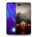 Дизайнерский силиконовый с усиленными углами чехол для OPPO A1k Diablo