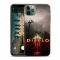 Дизайнерский пластиковый чехол для Iphone 11 Pro Diablo