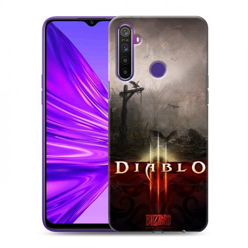 Дизайнерский силиконовый чехол для Realme 5 Diablo