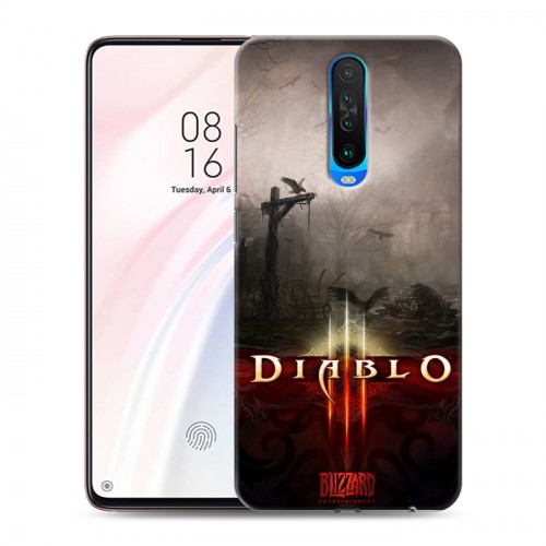 Дизайнерский пластиковый чехол для Xiaomi RedMi K30 Diablo