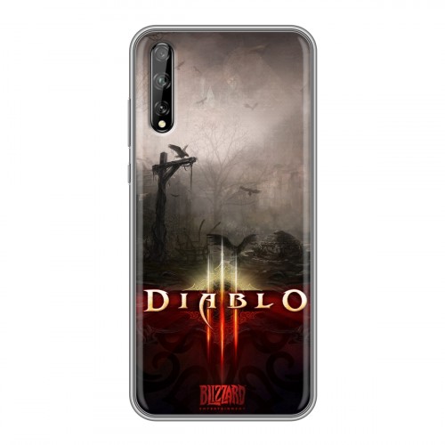 Дизайнерский силиконовый чехол для Huawei Y8p Diablo