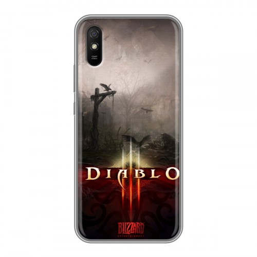 Дизайнерский пластиковый чехол для Xiaomi RedMi 9A Diablo