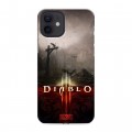 Дизайнерский силиконовый чехол для Iphone 12 Diablo