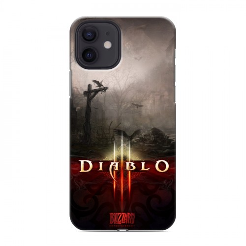 Дизайнерский силиконовый чехол для Iphone 12 Diablo