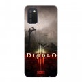 Дизайнерский силиконовый с усиленными углами чехол для Samsung Galaxy A03s Diablo