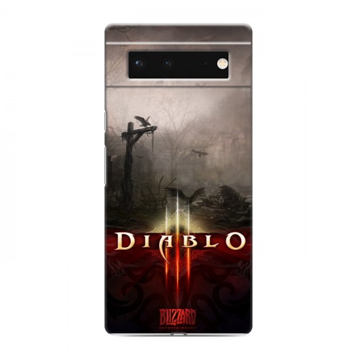 Дизайнерский силиконовый чехол для Google Pixel 6 Diablo