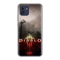 Дизайнерский силиконовый чехол для Samsung Galaxy A03 Diablo