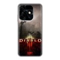 Дизайнерский силиконовый чехол для Tecno Spark 10C Diablo