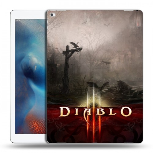 Дизайнерский пластиковый чехол для Ipad Pro Diablo