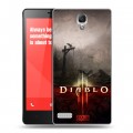 Дизайнерский пластиковый чехол для Xiaomi RedMi Note Diablo