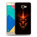 Дизайнерский силиконовый чехол для Samsung Galaxy A9 Diablo